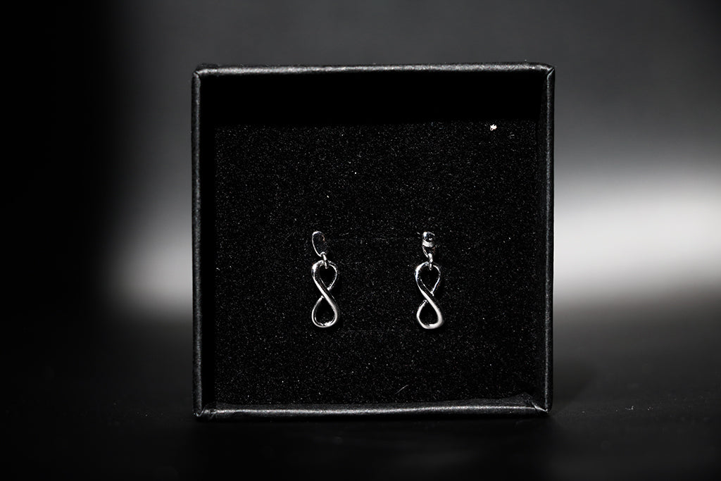 Eternity Earrings - Silver