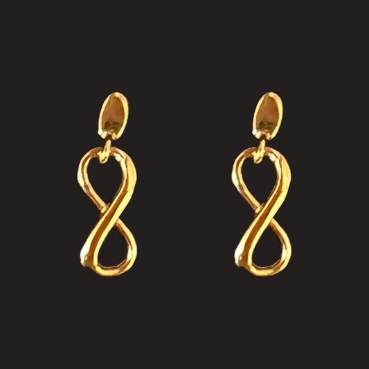 Eternity Earrings - Gold Plating