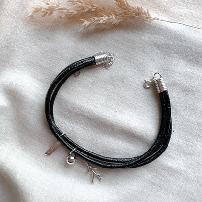 Roots Leather Bracelet