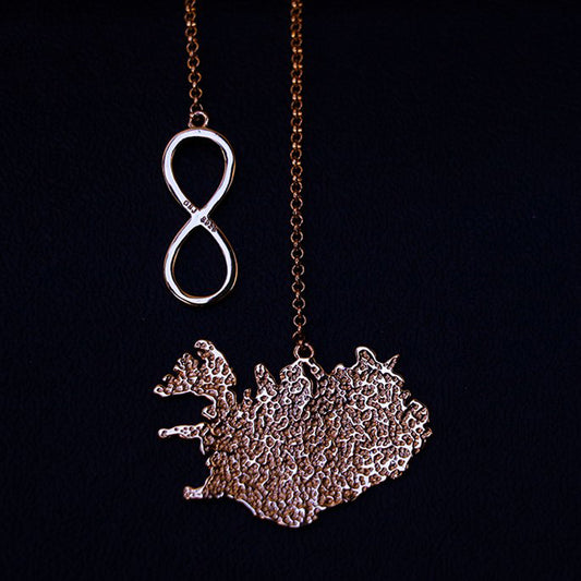 Iceland - Rosegold Necklace
