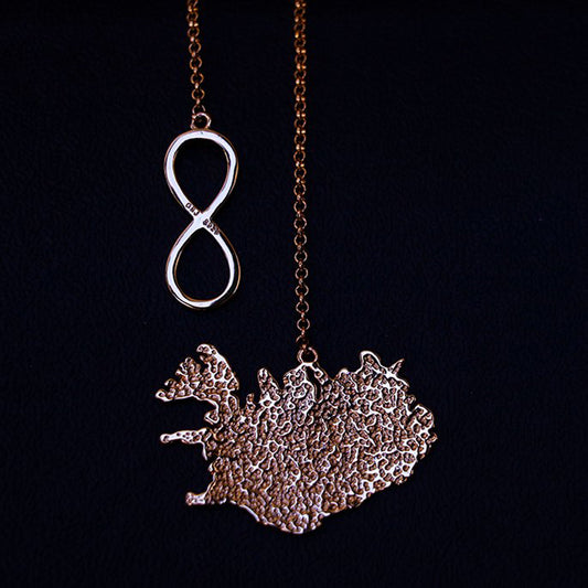 Iceland - Rosegold Necklace