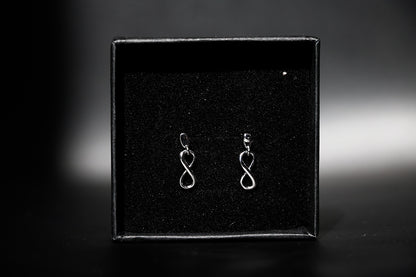 Eternity Earrings - Silver